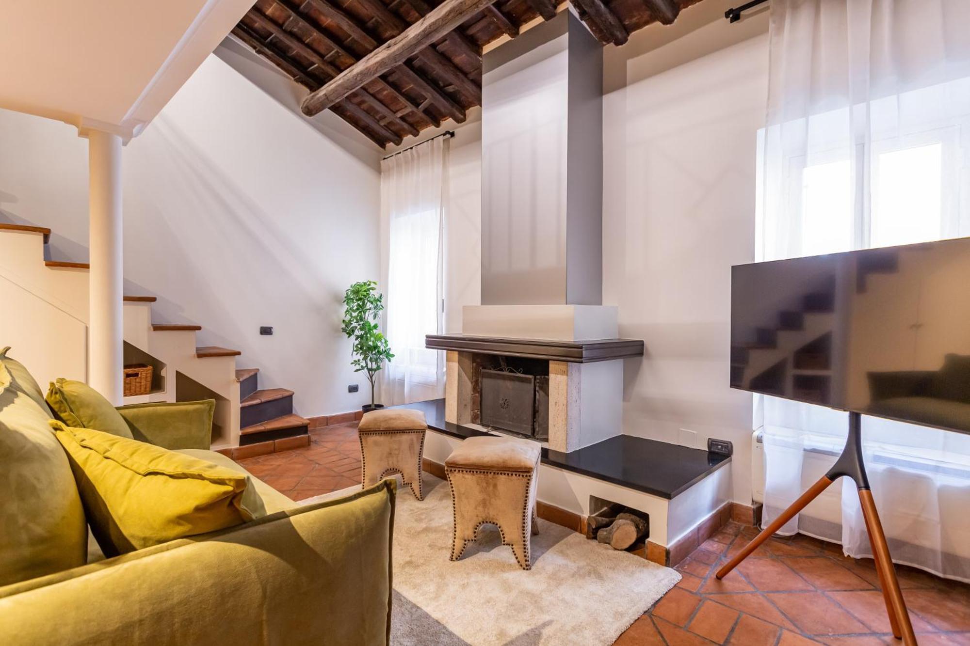 Art House Trastevere Luxury Apartment Rom Exterior foto